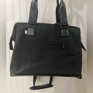 BÉIS Weekender Travel Bag Black Carry On Duffel w Shoulder Strap